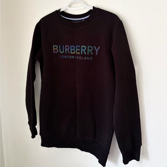 Burberry Black Crewneck Sweater - Picture 2 of 4